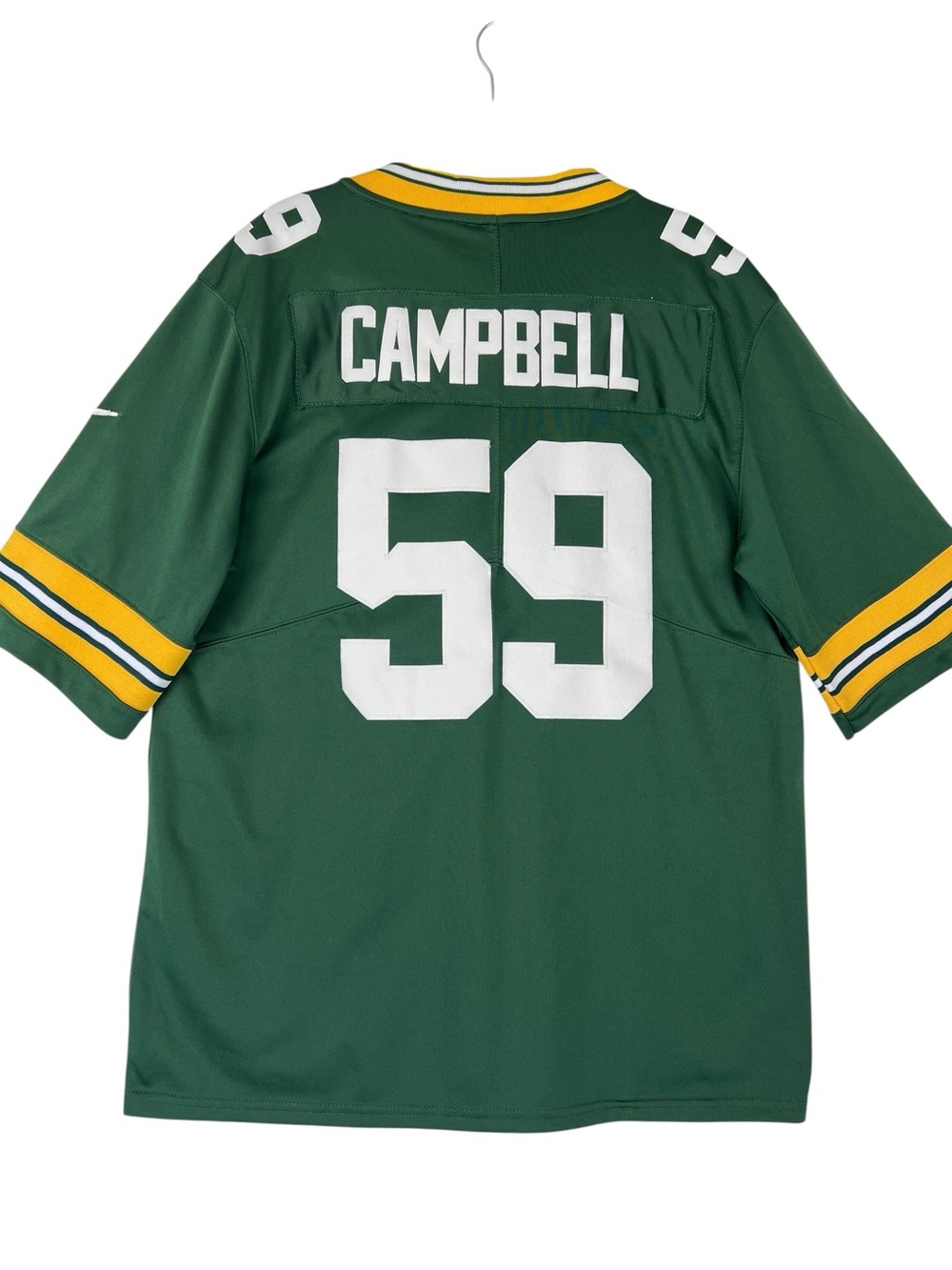 Green Bay Packers De'Vondre Campbell #59 Nike on Field Green Jersey Men's L NFL